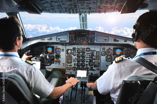Slika na platnu pilotes d'avion