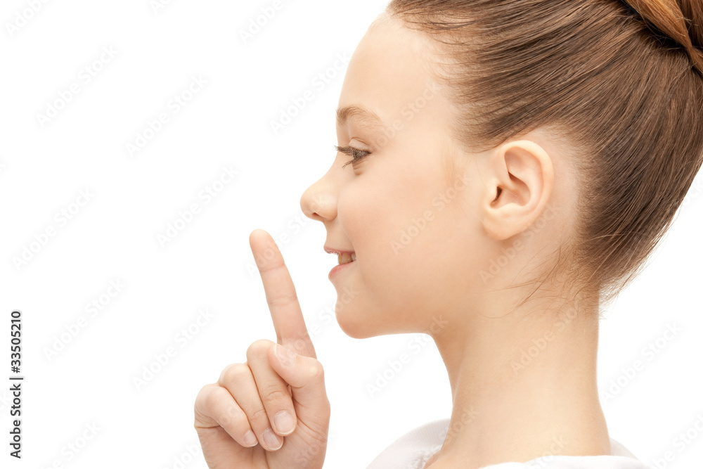finger on lips finger on lips