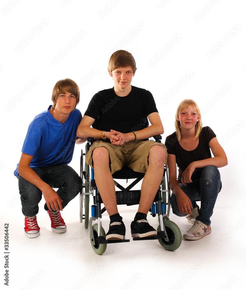 Obraz premium 3 teenager daumen hoch