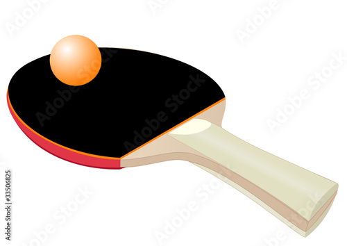 Racket for table tennis