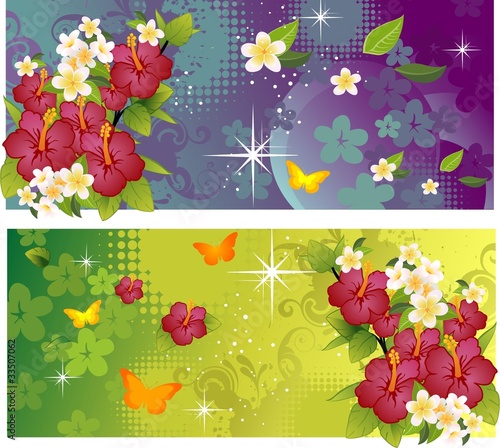 Fantasy floral summer