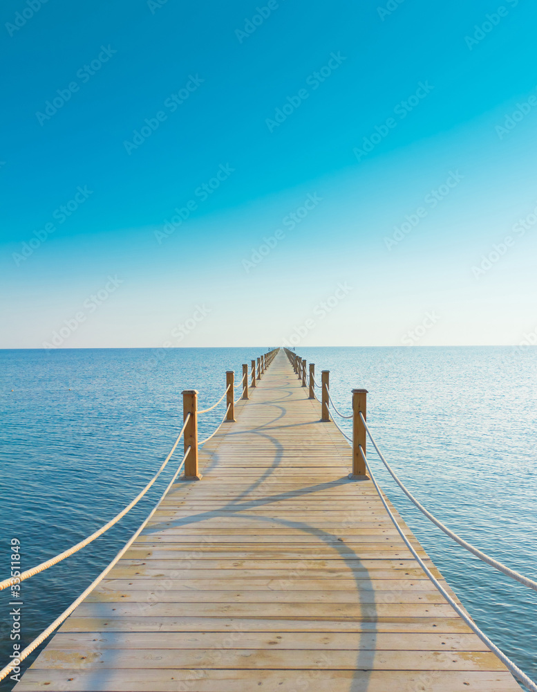 Fototapeta premium Jetty into Heaven