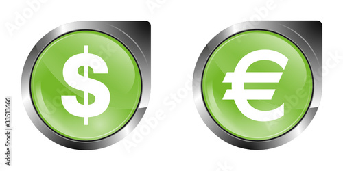 icone euro dollar