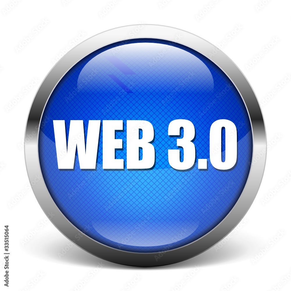 blue WEB 3.0 button blue WEB 3.0 button