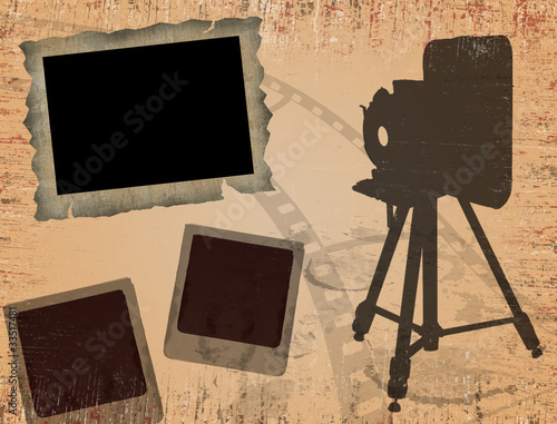 Vintage photography poster