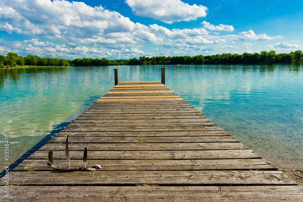 Fototapeta premium Regattasee - München