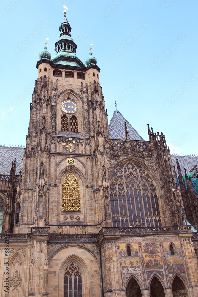 Obraz premium Prag, St. Veits-Dom