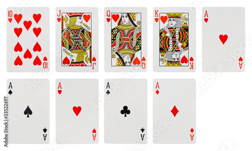 Foto Playing cards