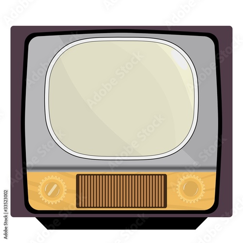 vintage television
