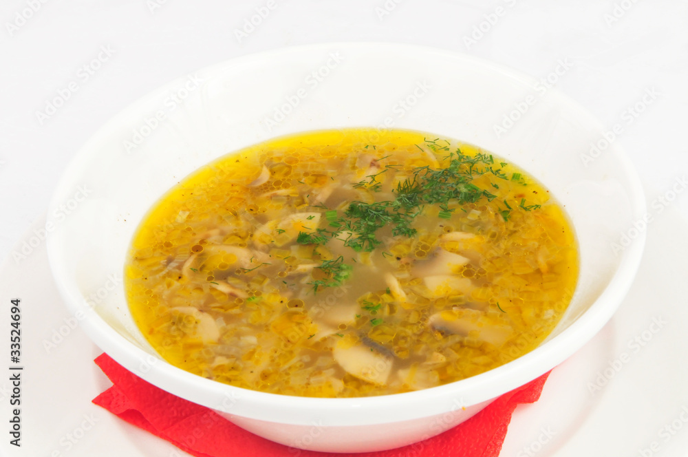 Mushroom soup Mushroom soup