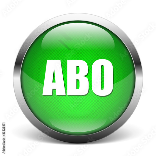 green ABO icon