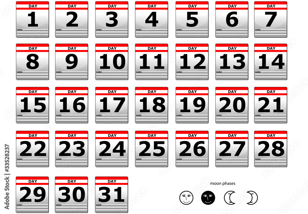 Elementi Calendario Elementi Calendario