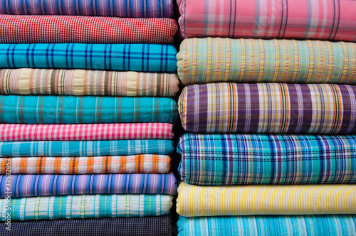 Indian Fabric Textile for Sale at Market