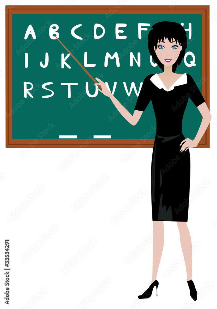 vector teacher vector teacher
