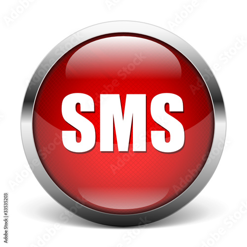 red SMS icon