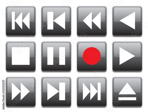 remote control black button