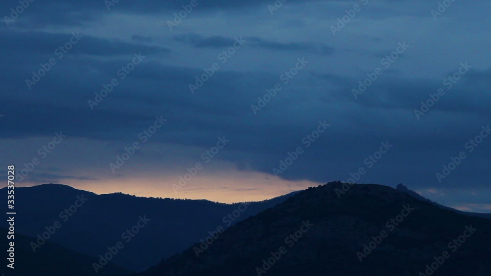 custom made wallpaper toronto digitalTime lapse of clouds passing by mountain