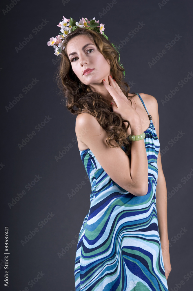 Beautiful young woman Beautiful young woman