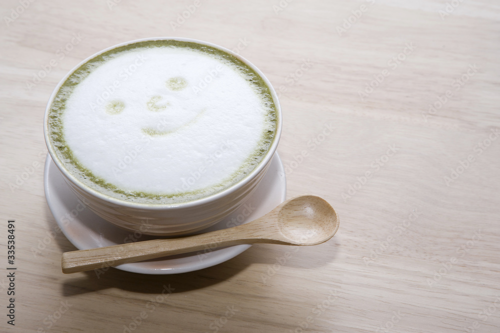 mini hot green tea on wood backgrounds mini hot green tea on wood backgrounds