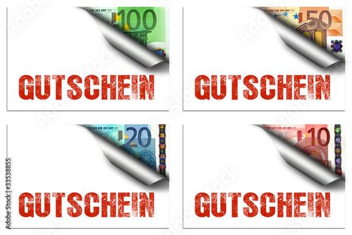 Gutschein Set - Euronoten