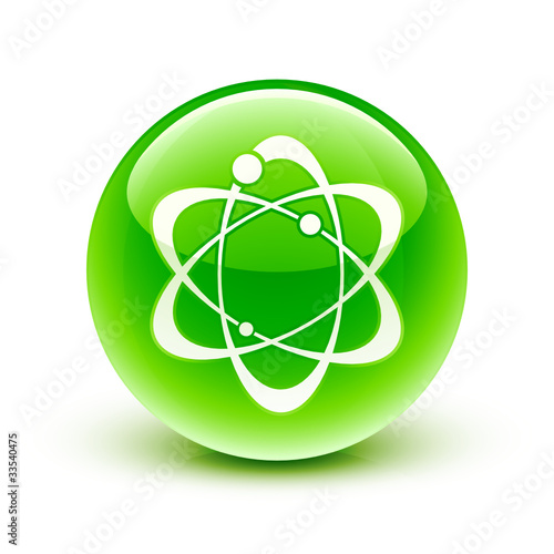 icône atome univers /  atom icon