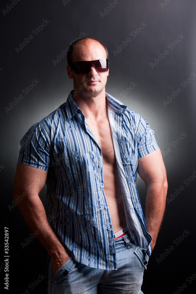 Obraz premium cool man