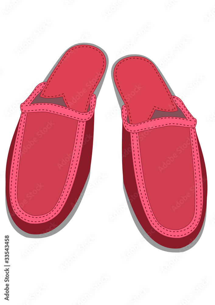 Female house slippers Female house slippers