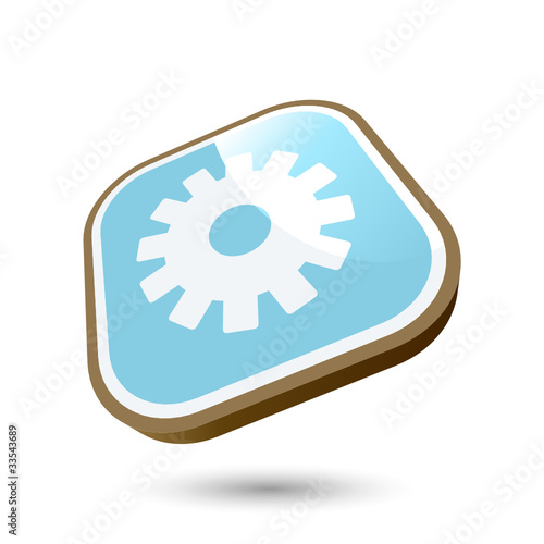 technik icon zahnrad