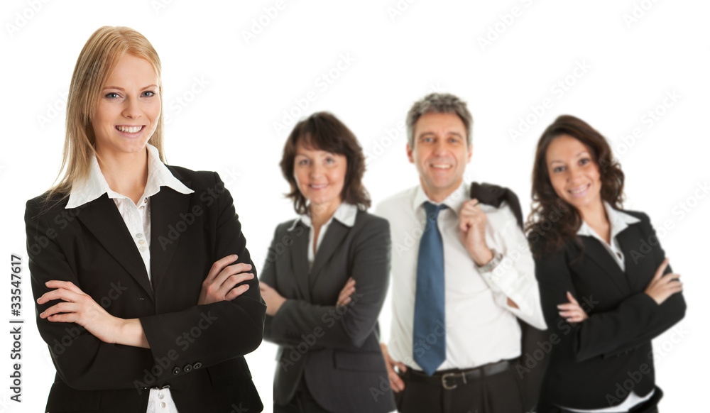 Group of successful business people Group of successful business people