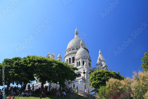 Billede på lærred Le Sacré Coeur de Paris