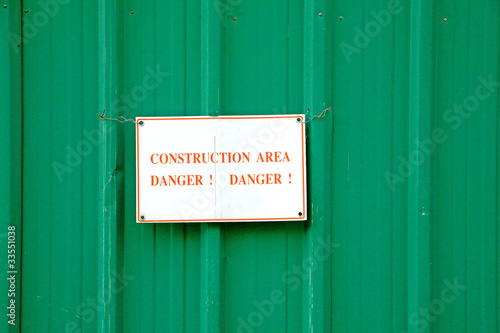 construction area