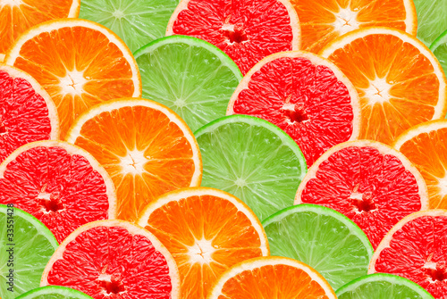 citrus slices background