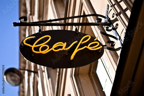 Photography paris café