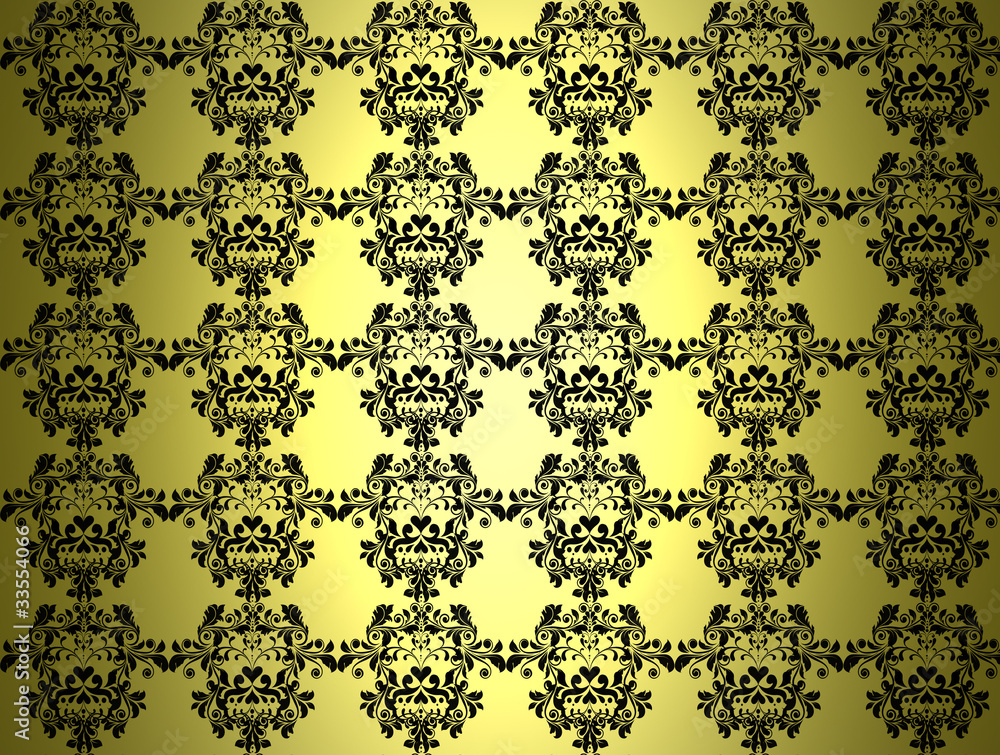 Damast gold Damast gold