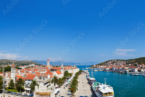 Fototapeta Naklejka Na Ścianę i Meble -  Panorama of Trogir in Croatia