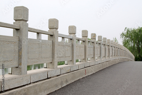 Fotografia stone bridge baluster