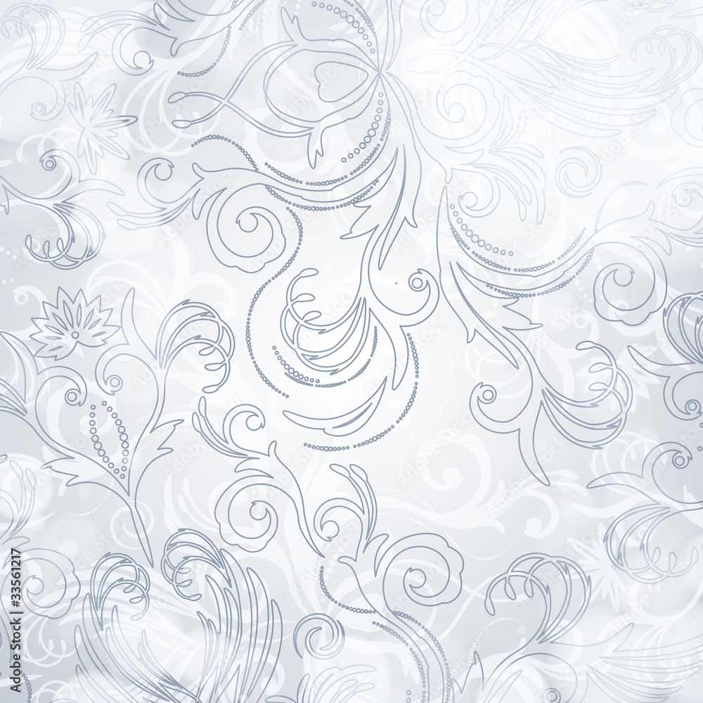 Abstract vector floral background with east flowers. Abstract vector floral background with east flowers.