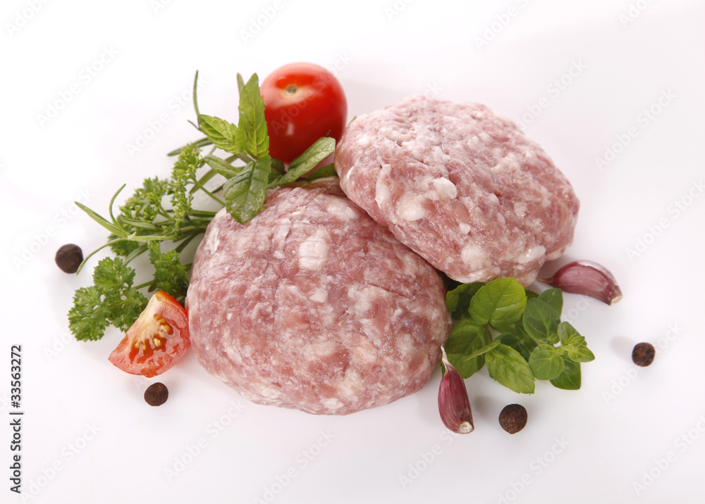 Minced raw meat Minced raw meat