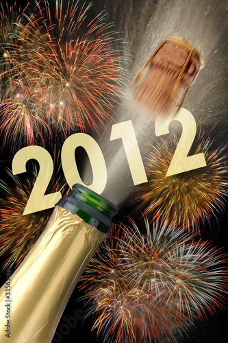 Obraz na płótnie Neujahr 2012