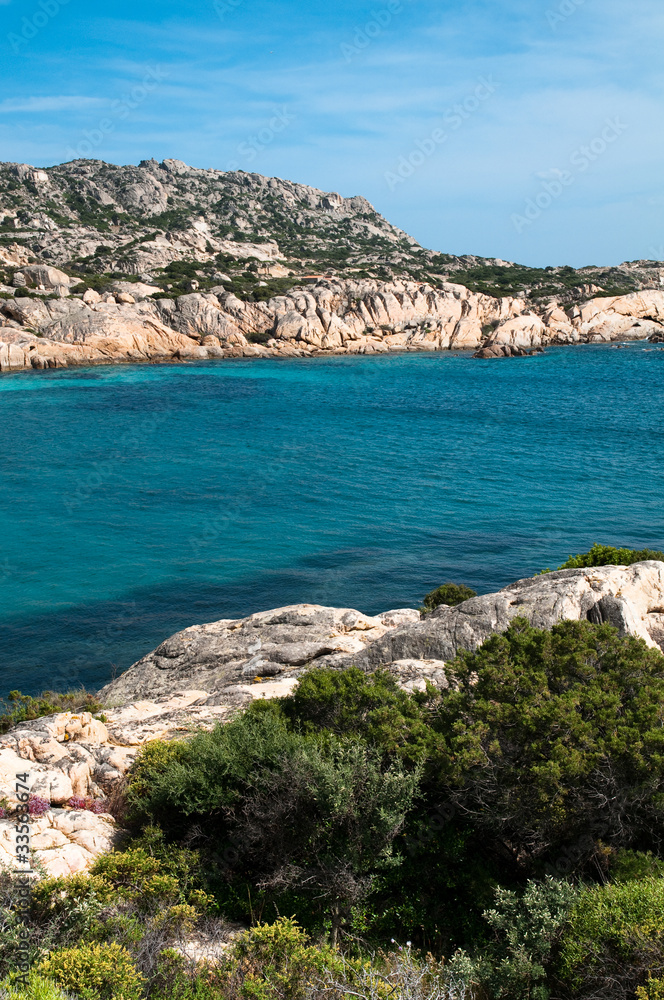 Sardinia, Italy: sea of La Maddalena island