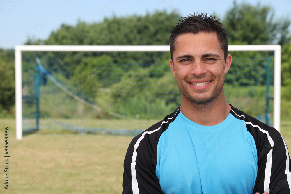 Fototapeta premium Football player