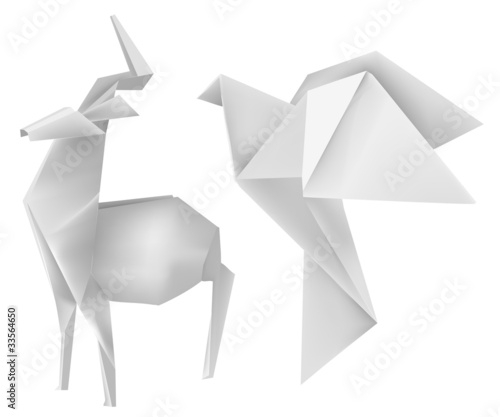 165	Origami_deer_dove