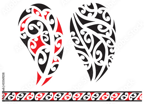 Vector of modern border pattern