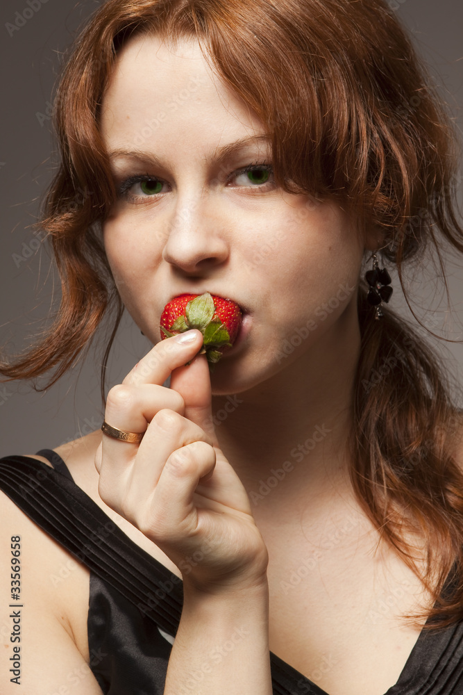 appetizing strawberry