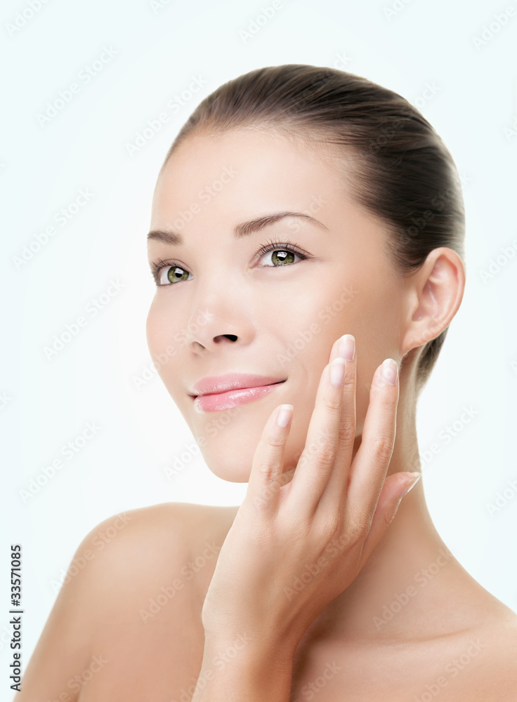 Skin care beauty woman