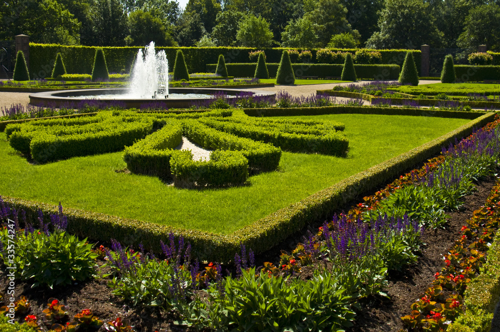 Garden of Kamp Abbey Garden of Kamp Abbey