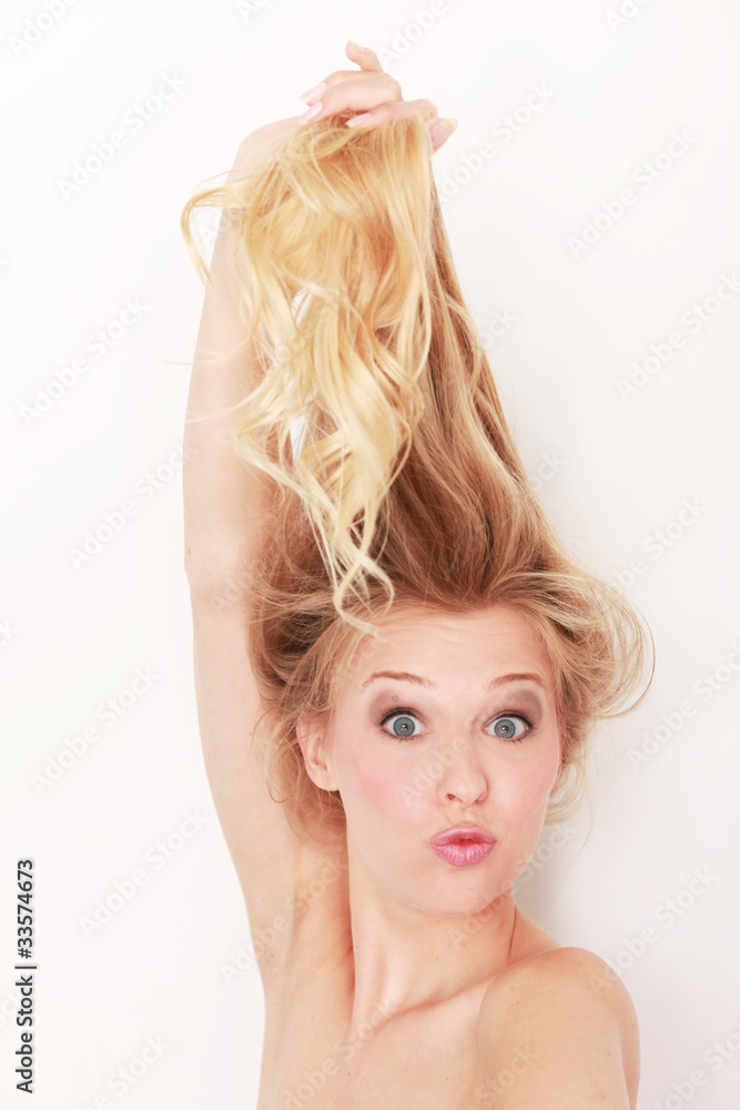 Obraz premium gesunde Haare