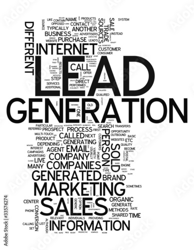 Word Cloud "Lead Generation"
