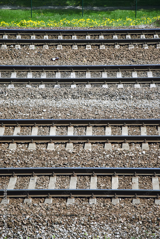 railroad in four rows railroad in four rows