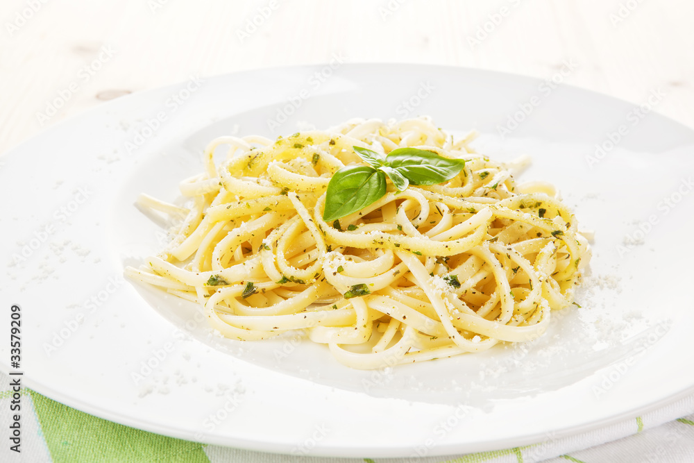 Luxurious italian pasta.